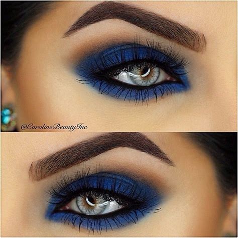 navy blue matte eyeshadow.